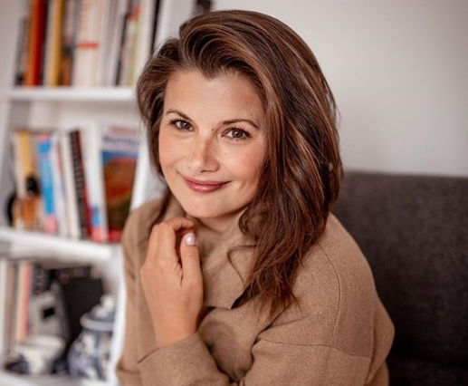 Agnieszka Sienkiewicz w supermodnych spodniach z Zary