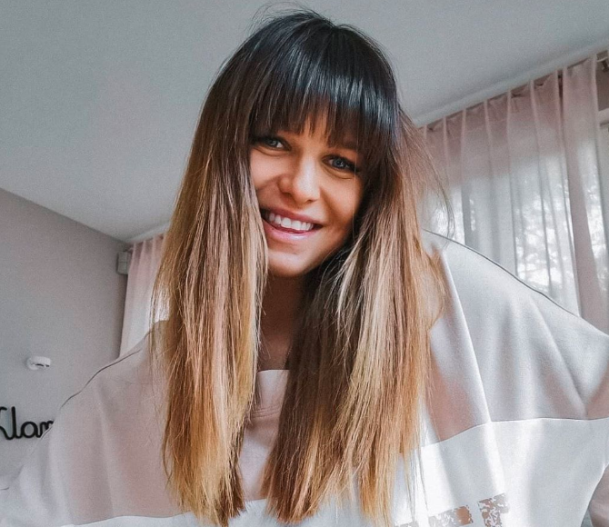 Anna Lewandowska chwali się  płaskim brzuchem zaledwie miesiąc po porodzie