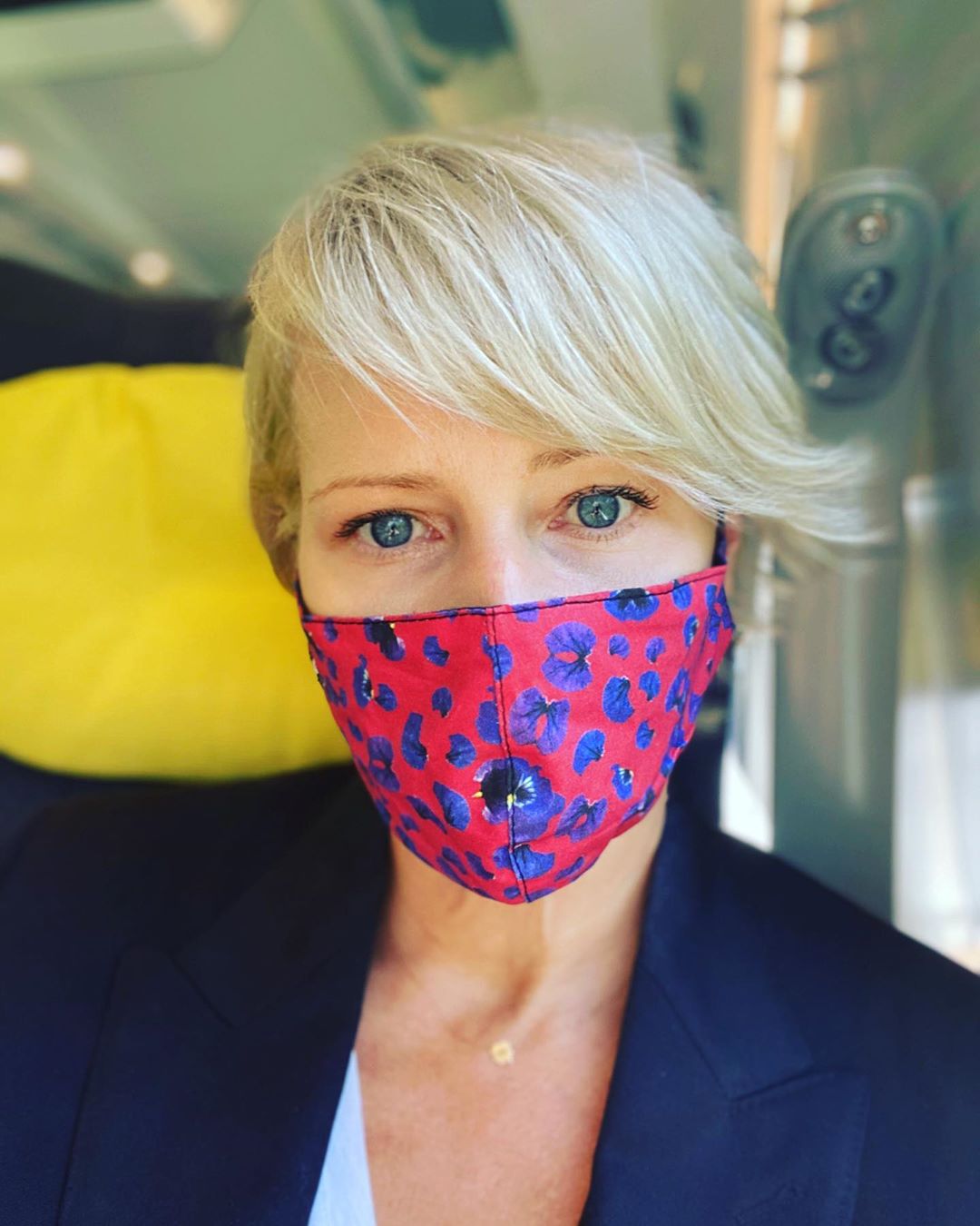 małgorzata kożuchowska skrytykowana za noszenie maseczki