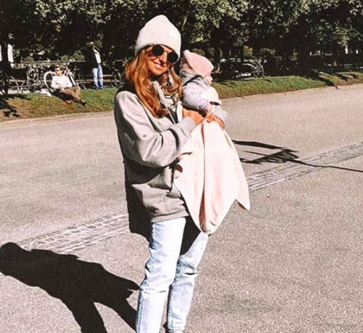 Anna Lewandowska z Laurą