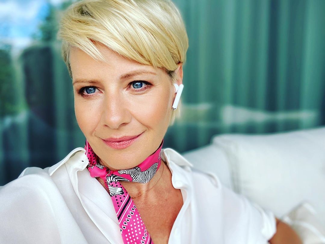 Małgorzata Kożuchowska w modnych butach na jesień z CCC