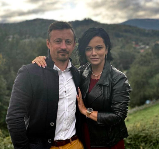 Iza i Adam Małysz
