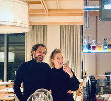 Lara Gessler i Piotr Szeląg