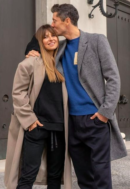Ania i Robert Lewandowscy