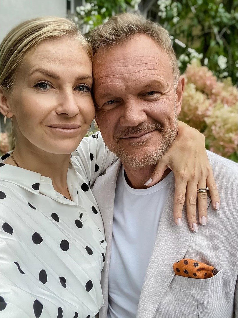 Edyta Pazura i Cezary Pazura