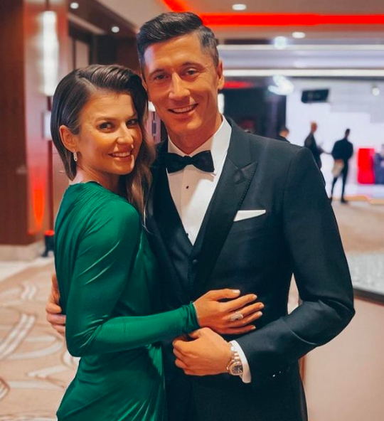 Anna i Robert Lewandowscy na Gali Mistrzów Sportu