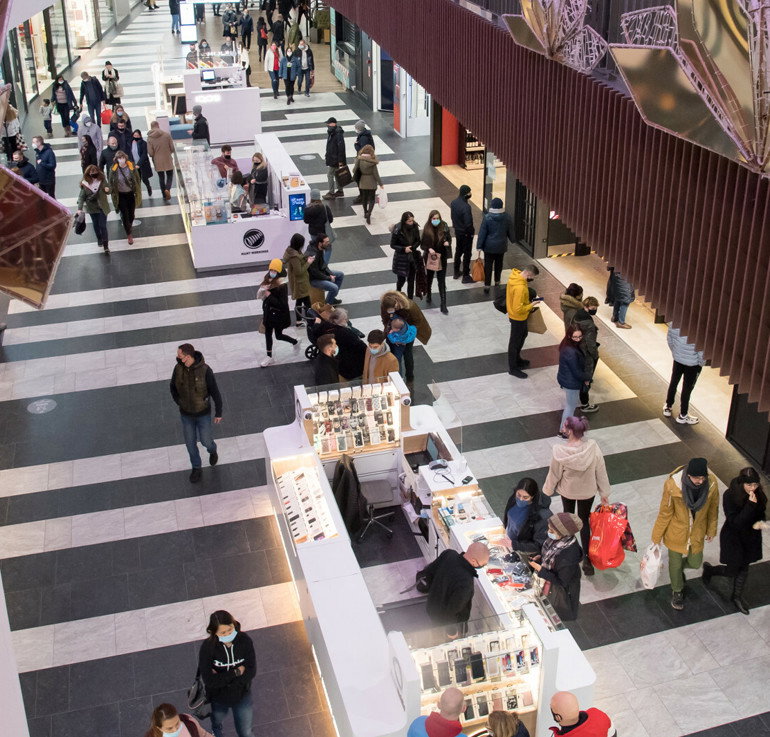 Policja w galeriach handlowych - jest oficjalna decyzja