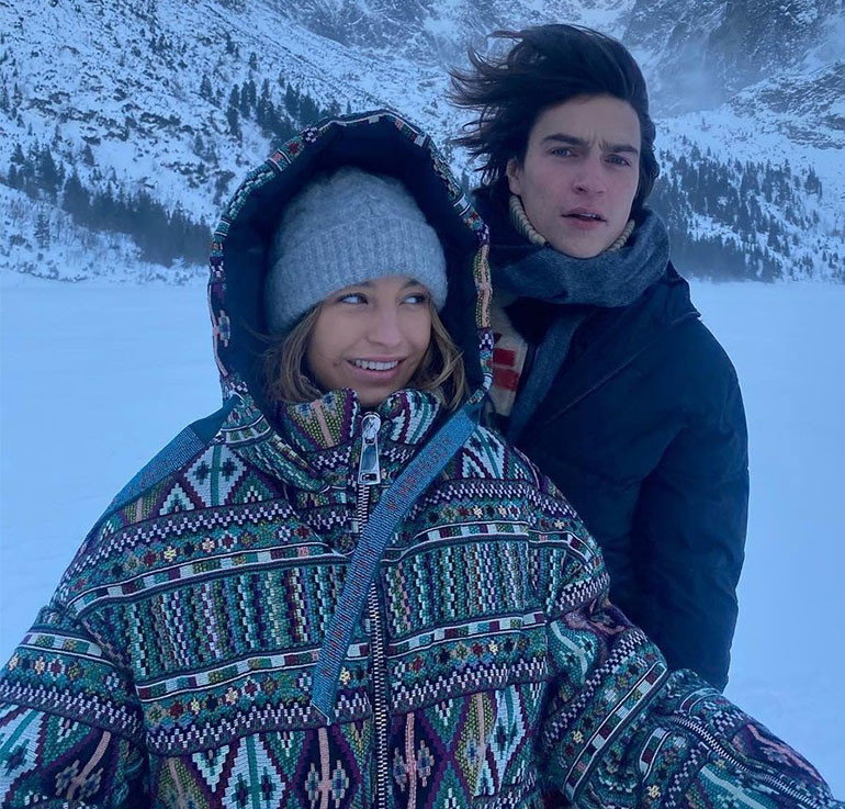 Julia Wieniawa i Nikodem Rozbicki nad Morskim Okiem