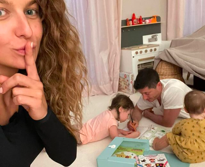 dzieci Lewandowskich na Instagramie