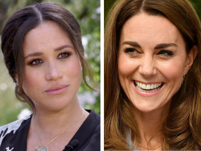 Wywiad Meghan Markle u Oprah Winfrey: „przez Kate płakałam przed ślubem”.  Czym aż tak ją skrzywdziła?