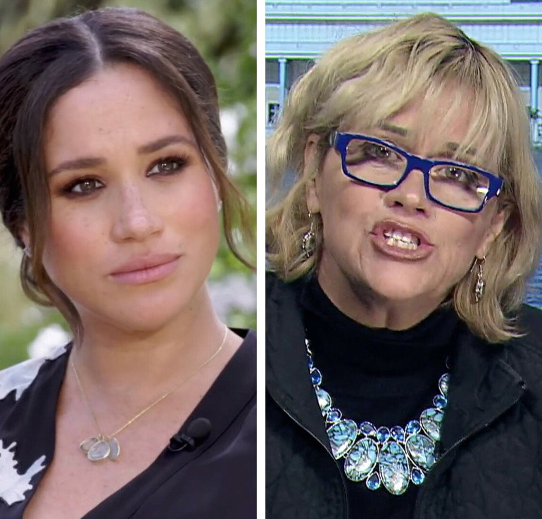 Meghan i stiostra