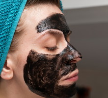 peeling na zaskórniki z Rossmanna