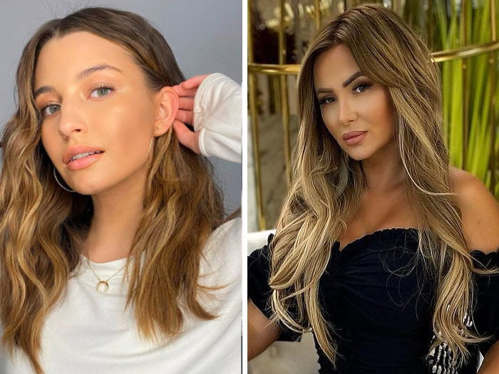Julia Wieniawa i Iza Macudzińska z „Królowych życia” w identycznym bikini