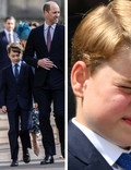 Książę George kończy 9 lat! Księżna Kate opublikowała urodzinowy portret syna. "Klon Williama"
