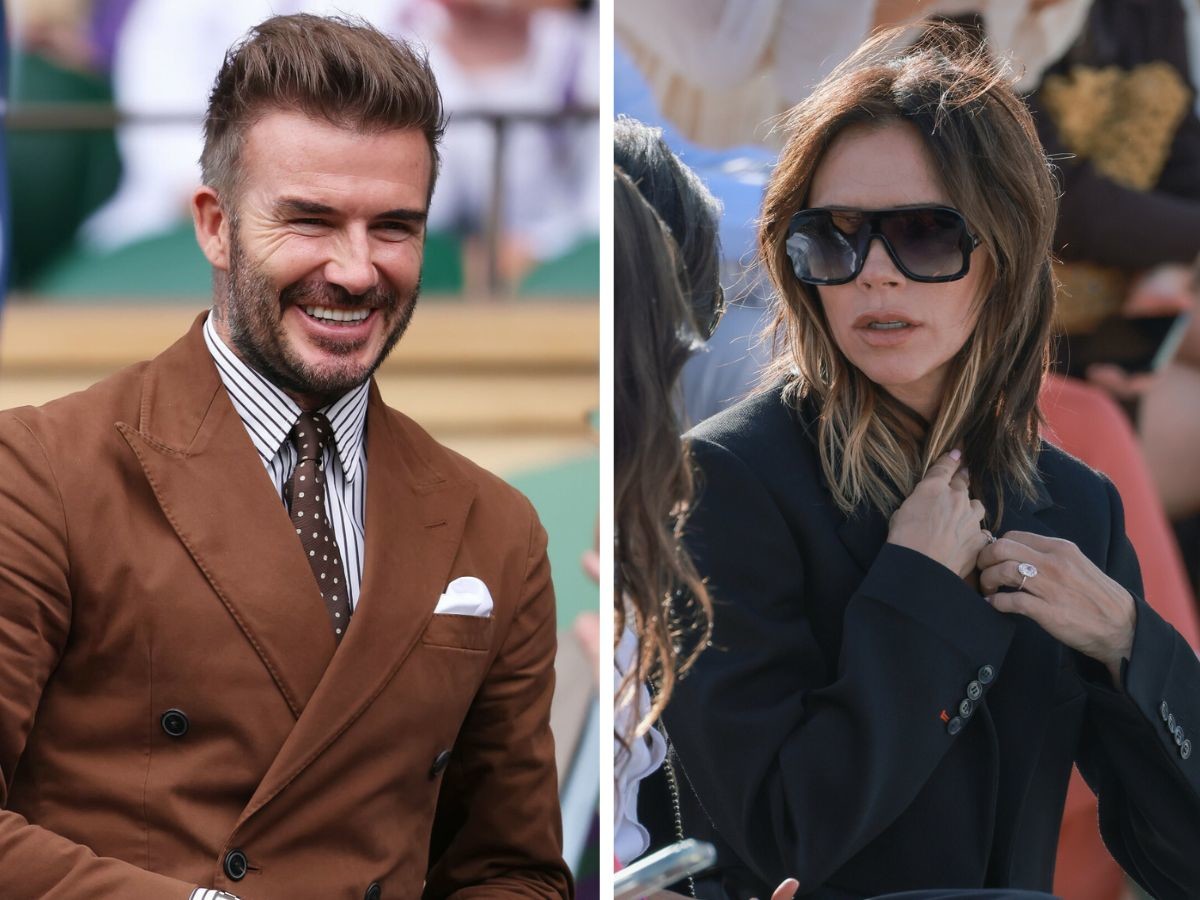 David Beckham pokazał stopy Victorii Beckham