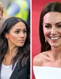Meghan Markle i księżna Kate w niemal identycznych stylizacjach. Która wygląda lepiej?