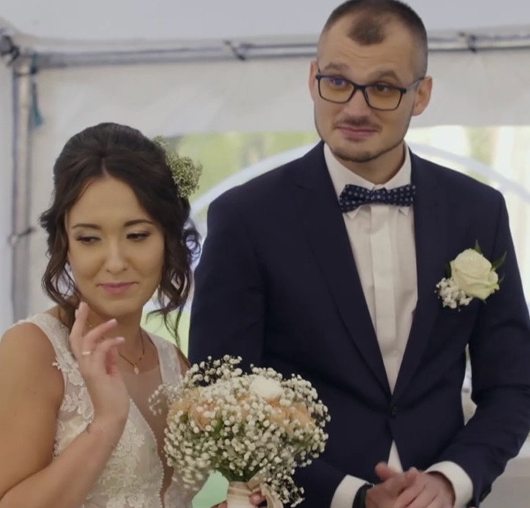 Laura i Maciej na weselu. "Ślub od pierwszego wejrzenia"