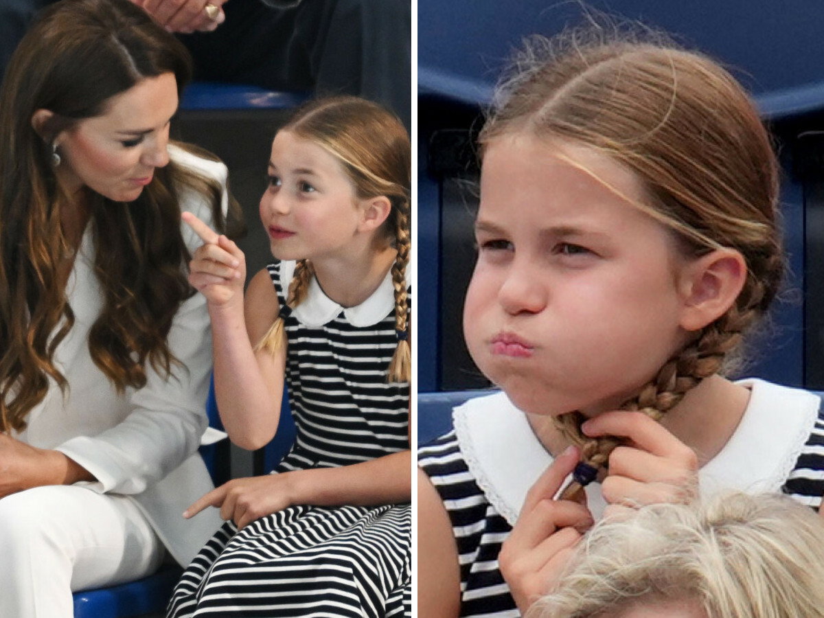 Księżniczka Charlotte stroi miny podczas Igrzysk. Zdjęcia paparazzi 
