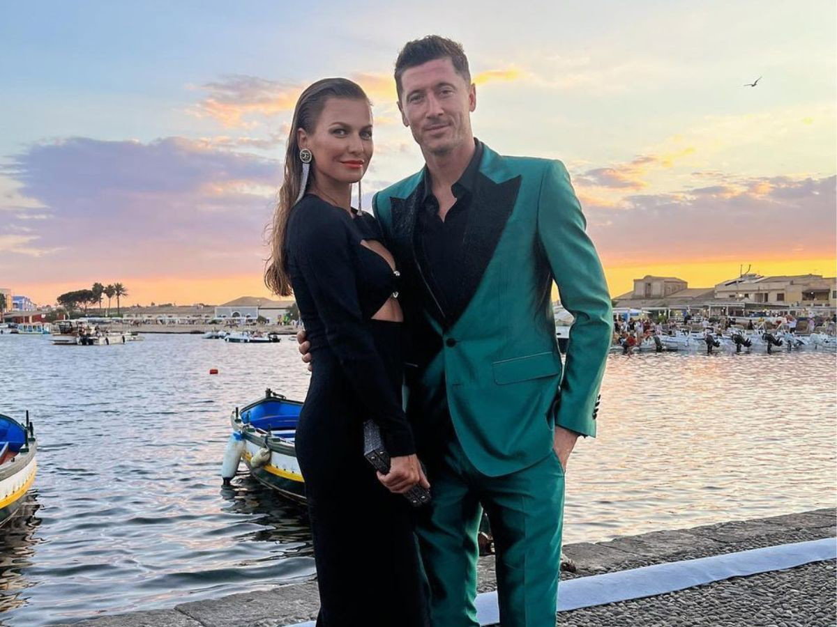 Anna Lewandowska na pokazie Dolce&Gabbana