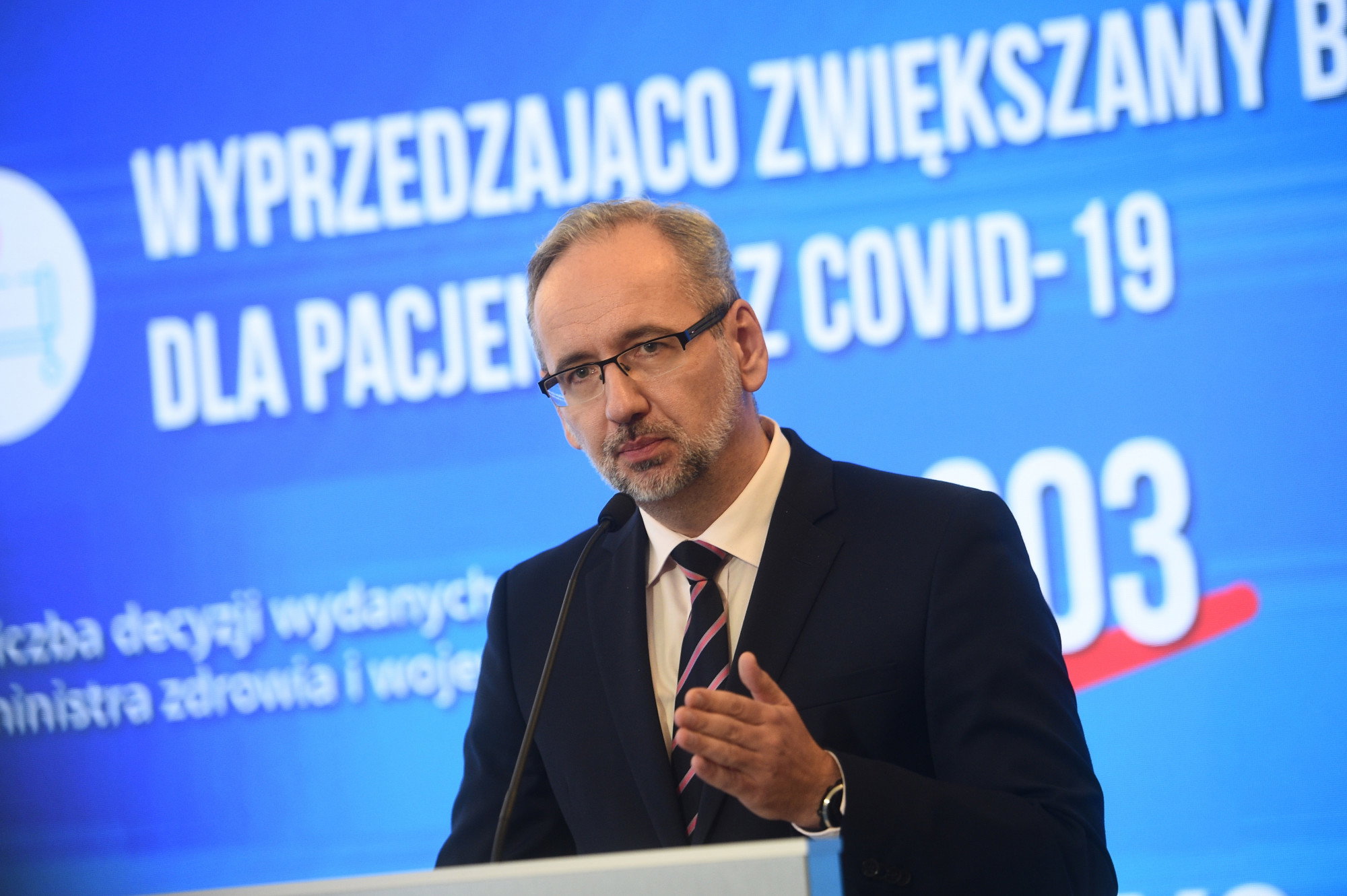 Adam Niedzielski konferencja ministerstwa zdrowia