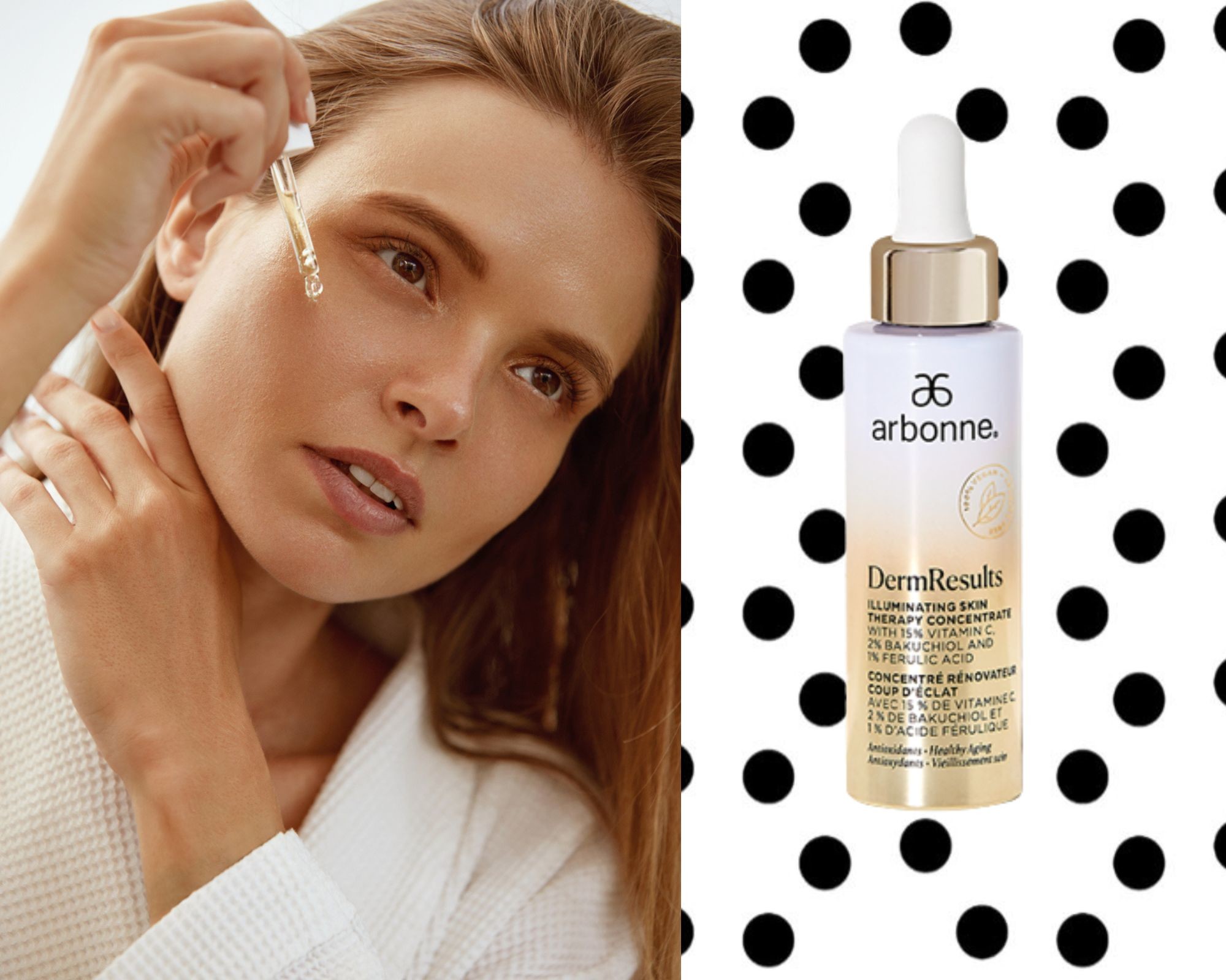 Skoncentrowane serum do twarzy z 15% witaminą C
