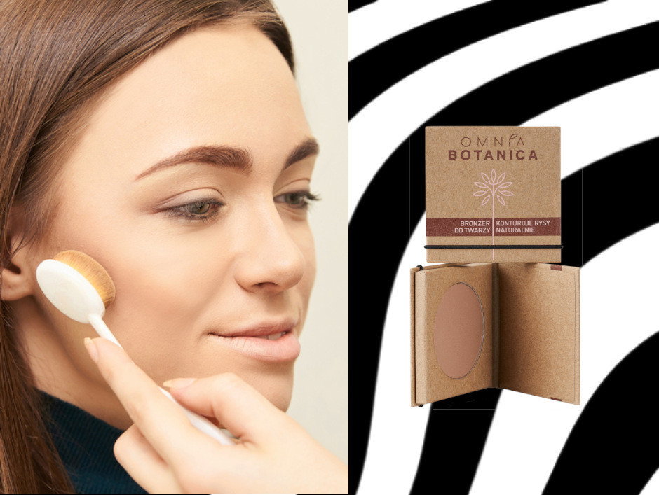 brozner do twarzy Omnia Botanica - efekty