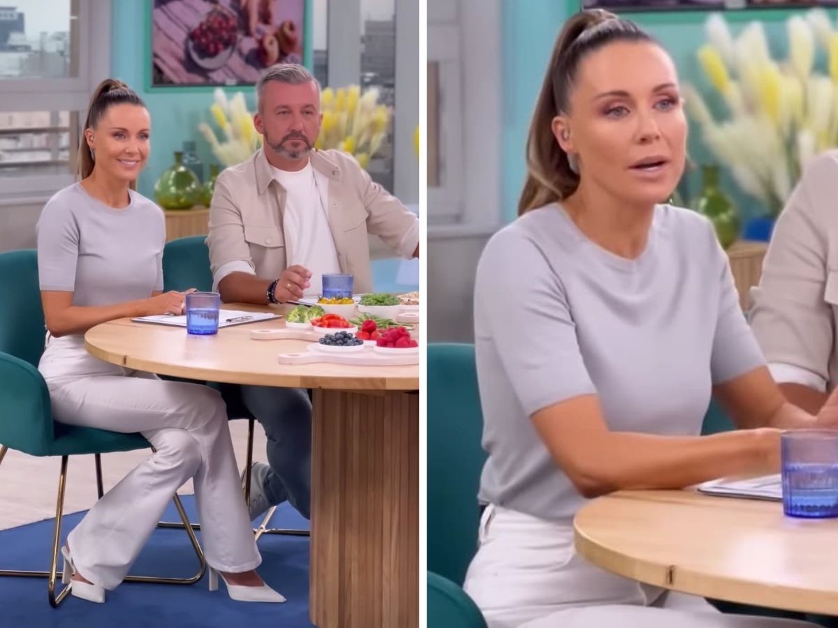 Małgorzata Rozenek i Krzysztof Skórzyński w Dzień Dobry TVN