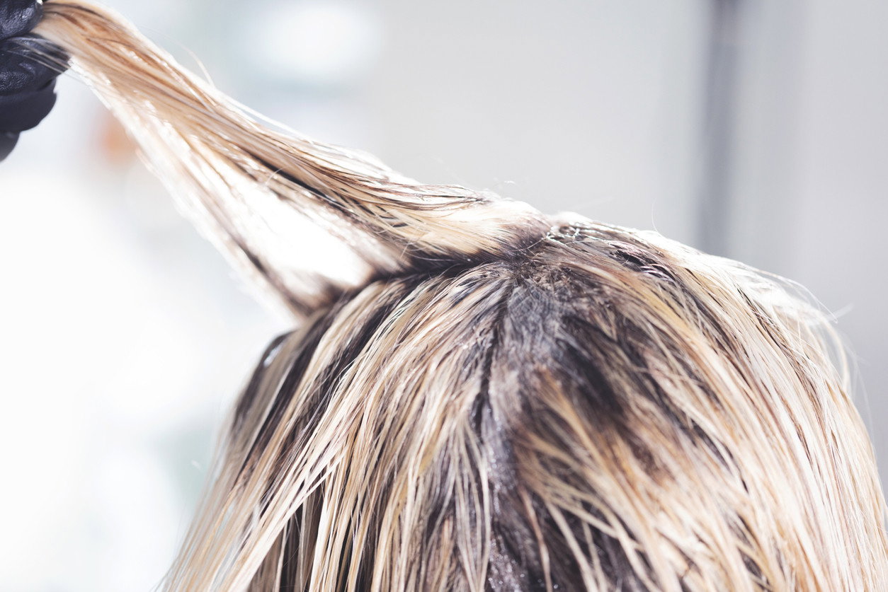 Amerykański balayage na włosach