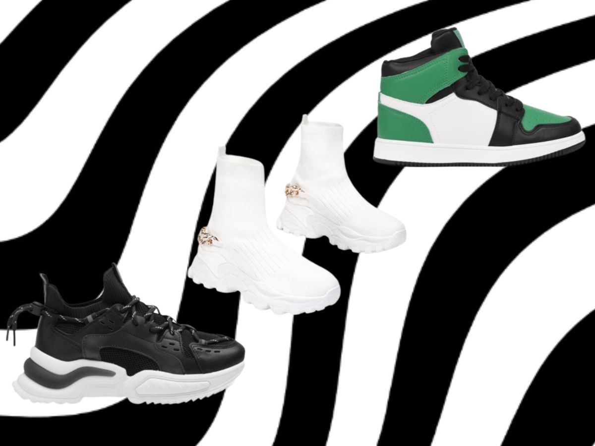 Sneakersy za kostkę damskie