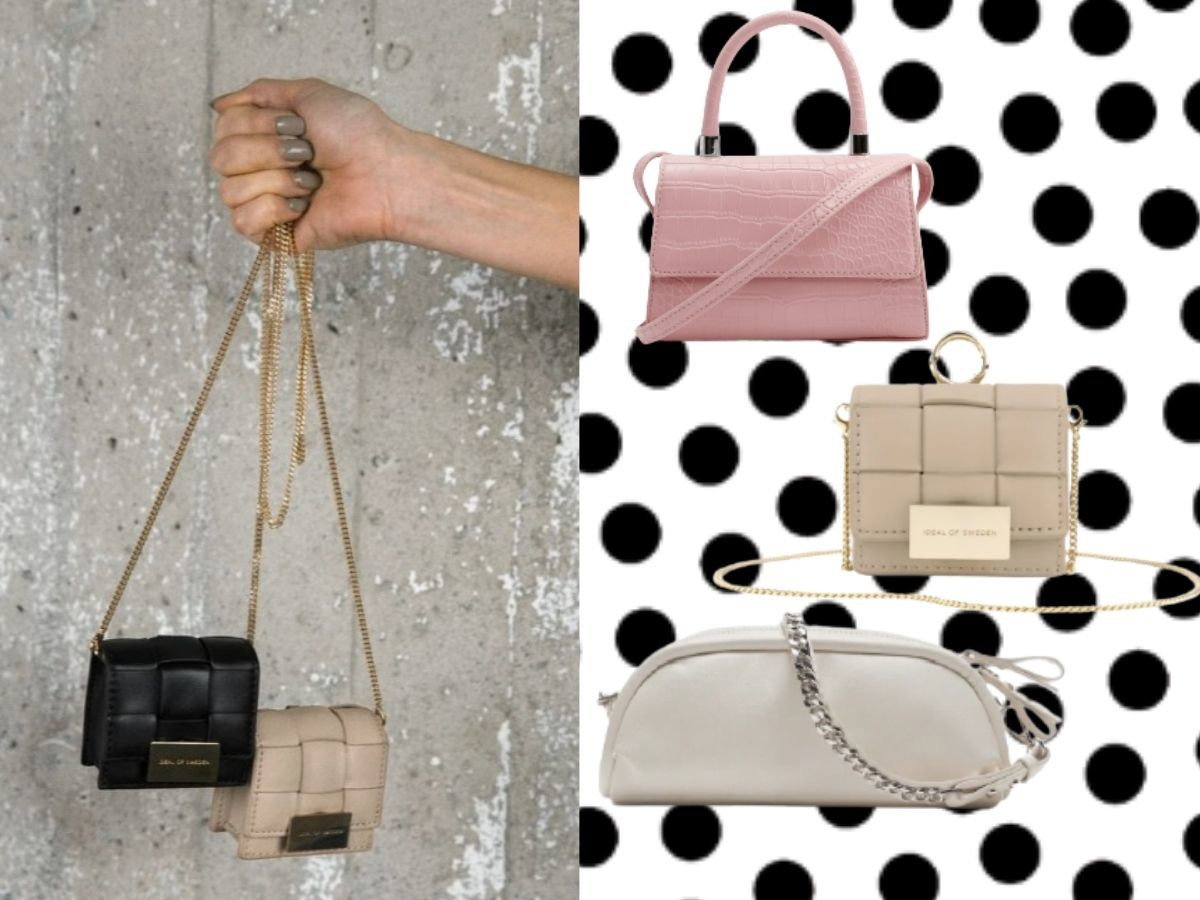 Malutkie torebki Ideal of Sweden, Zara, Sinsay