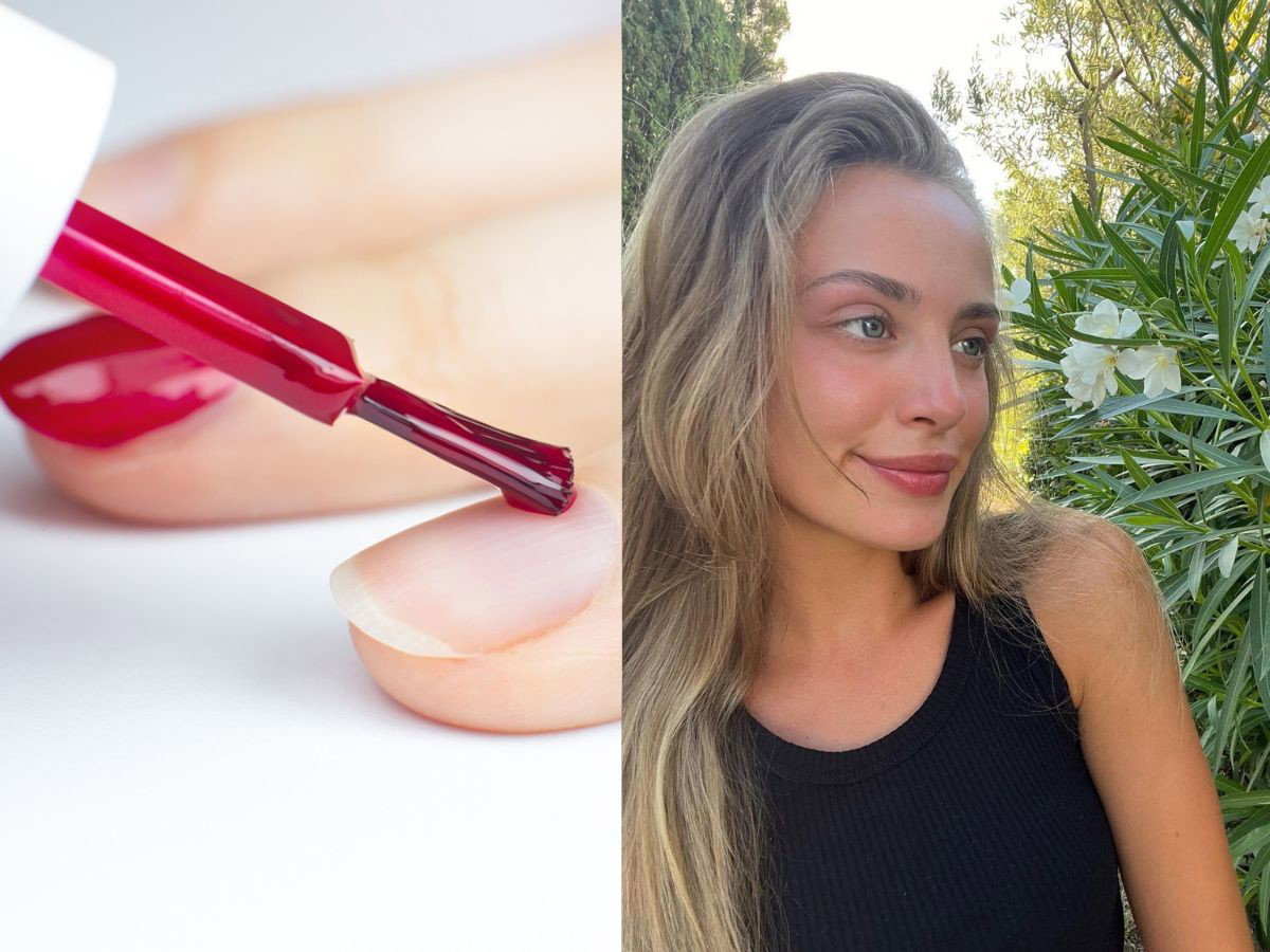 Wiktoria Gąsiewska nosi modny manicure