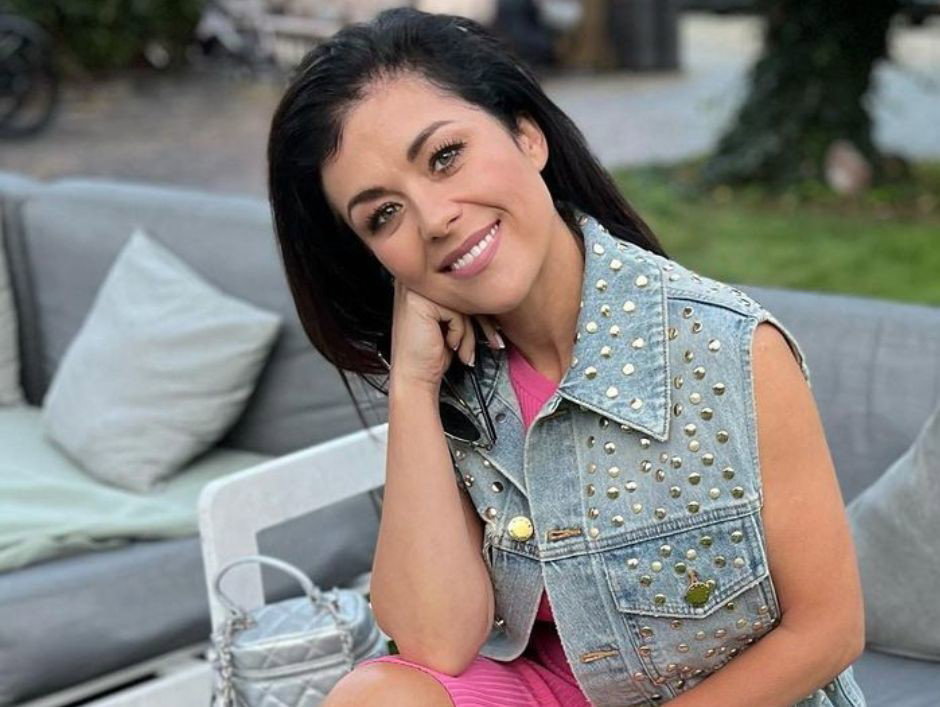 Kasia Cichopek w ramonesce na jesień