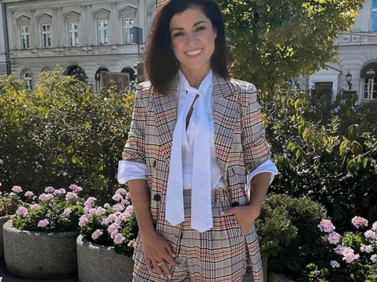 Kasia Cichopek w kowbojkach na jesień 2022