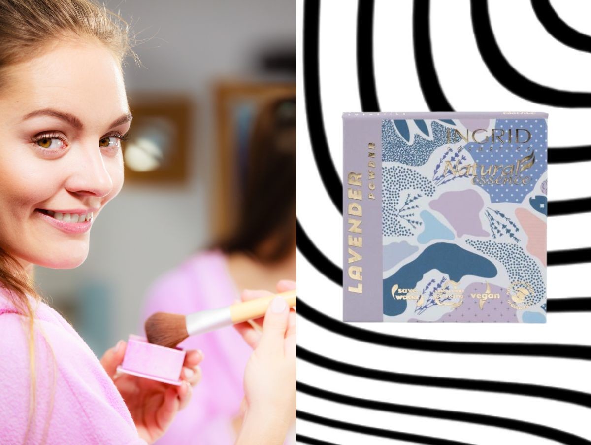 puder lawendowy z witaminą E