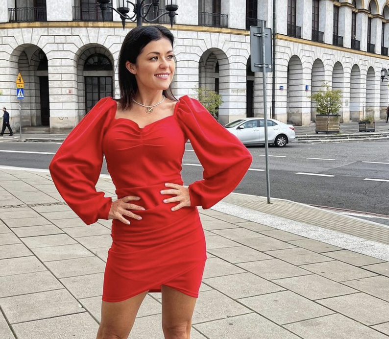 Katarzyna Cichopek w modnej stylizacji na jesień 2022