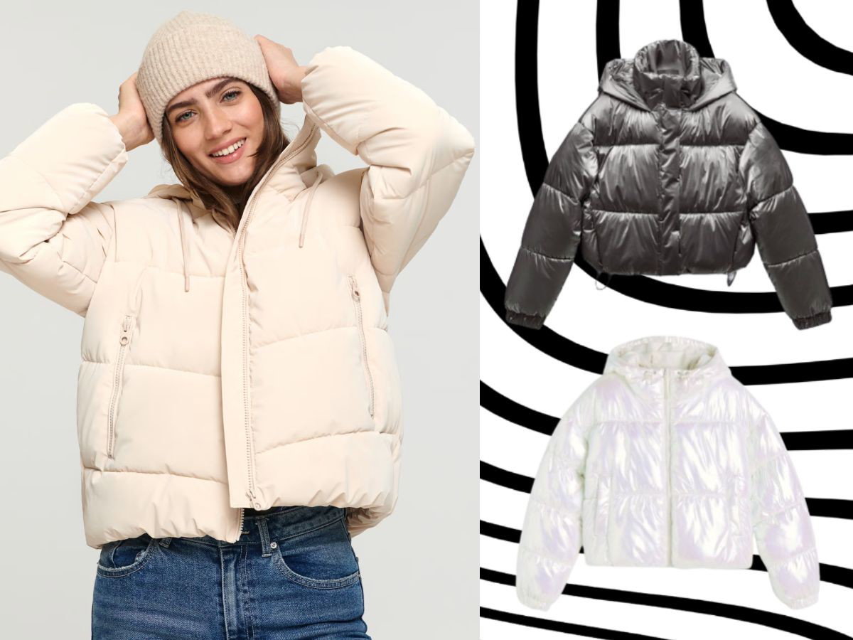 Krótka kurtka zimowa