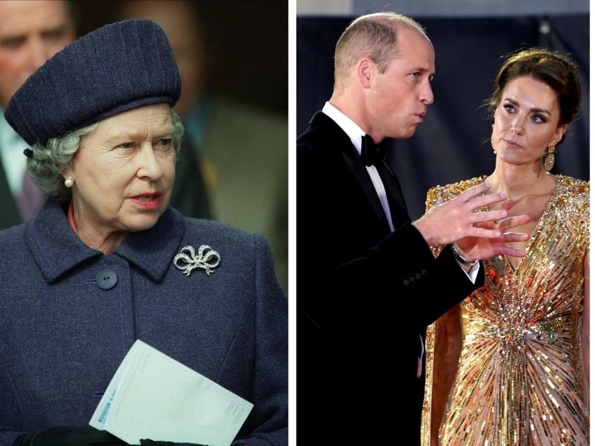 Elżbieta II william i kate