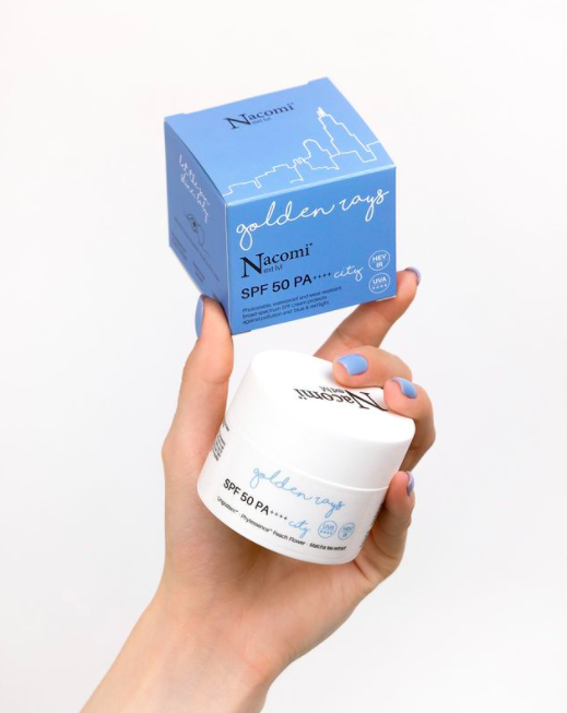 nowy krem do twarzy z SPF 50, Nacomi Next Level
