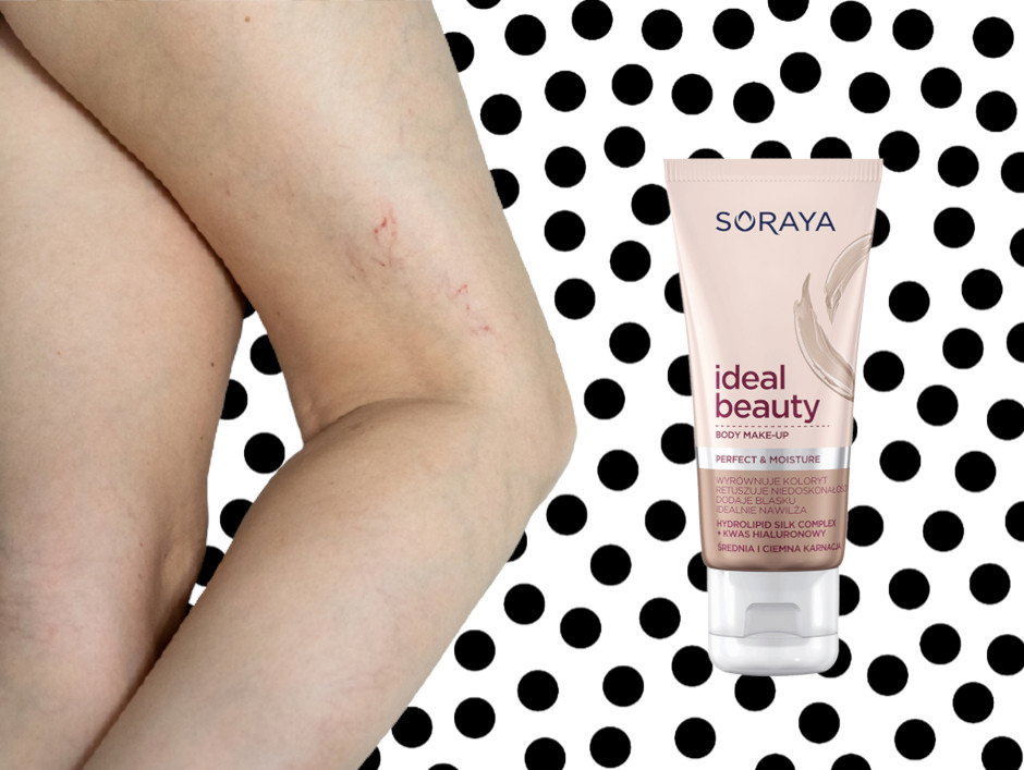 naczynka na nogach - Soraya Ideal Body balsam korygujący