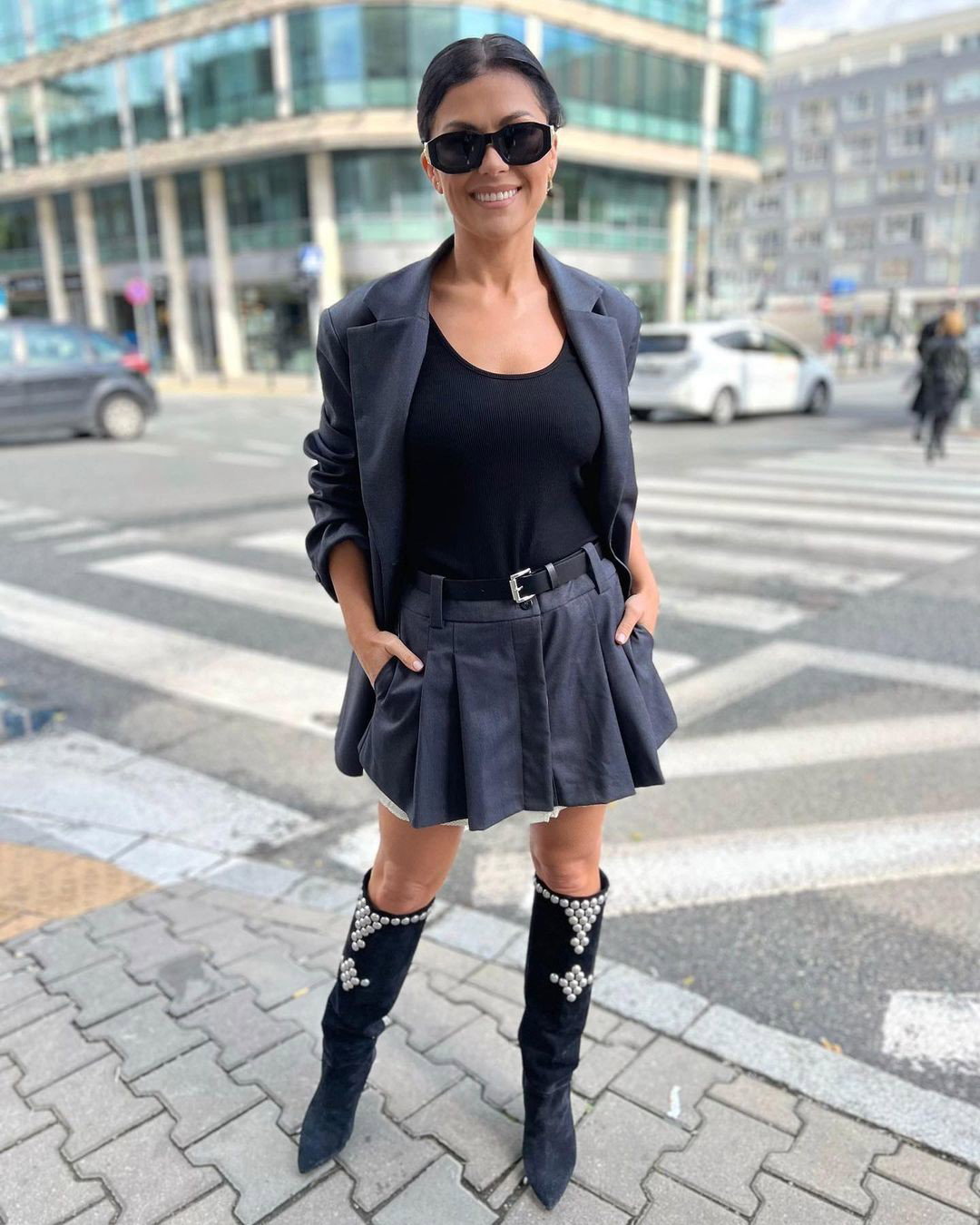 Plisowana spódnica w stylu Kasi Cichopek to hit na jesień