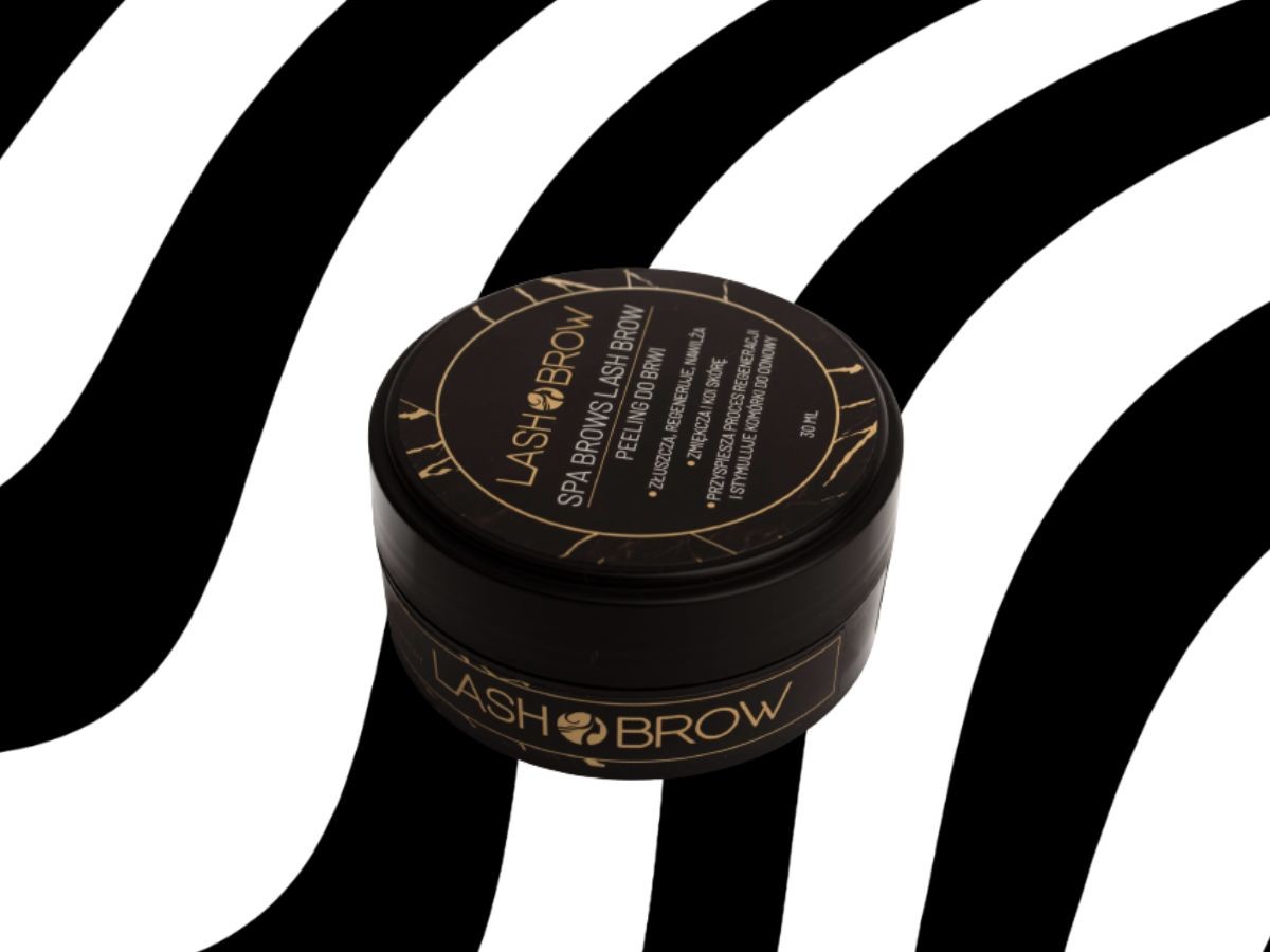 Peeling do brwi od Lash Brow