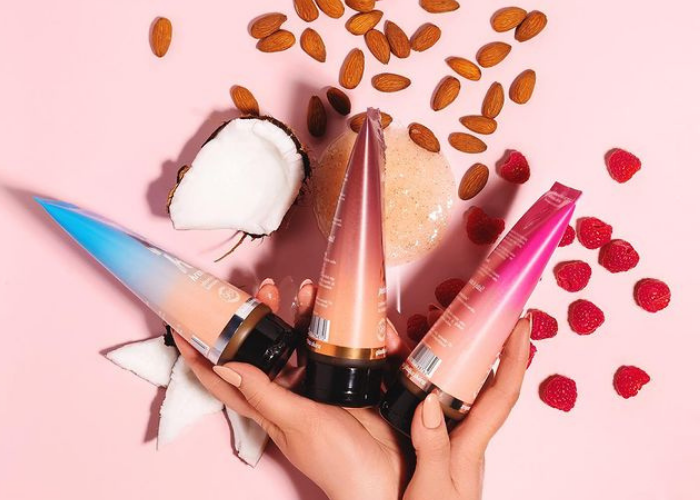 peeling o twarzy od OnlyBio z Kombuchą