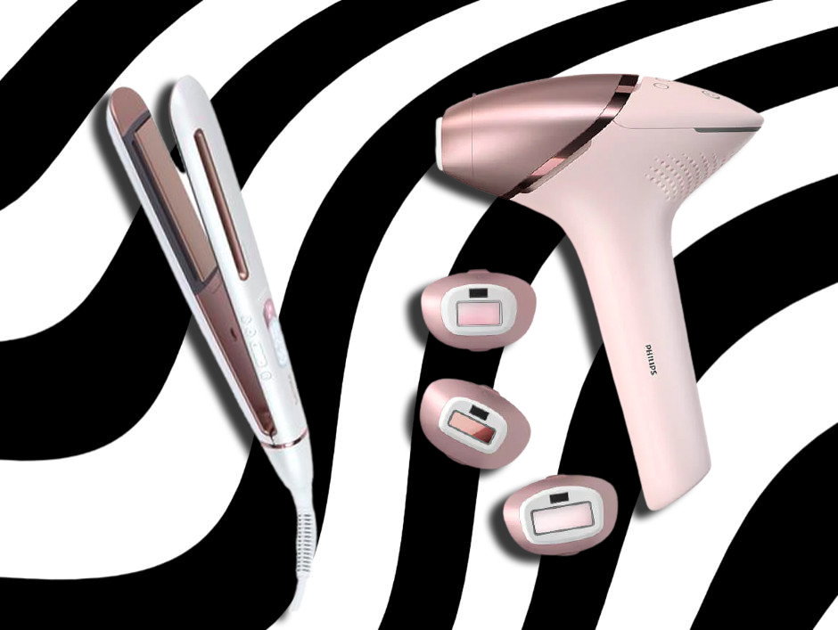 prostownica SenseIQ i depilator IPL Lumea Philips