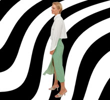 spódnica w kwiaty z wyprzedaży w H&M