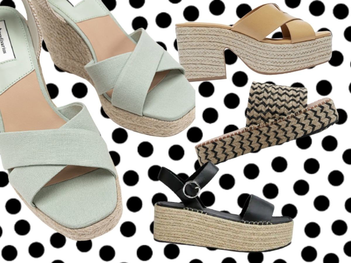 Buty na koturnie z sieciówek Stradivarius, Zara, Reserved, Pull&Bear