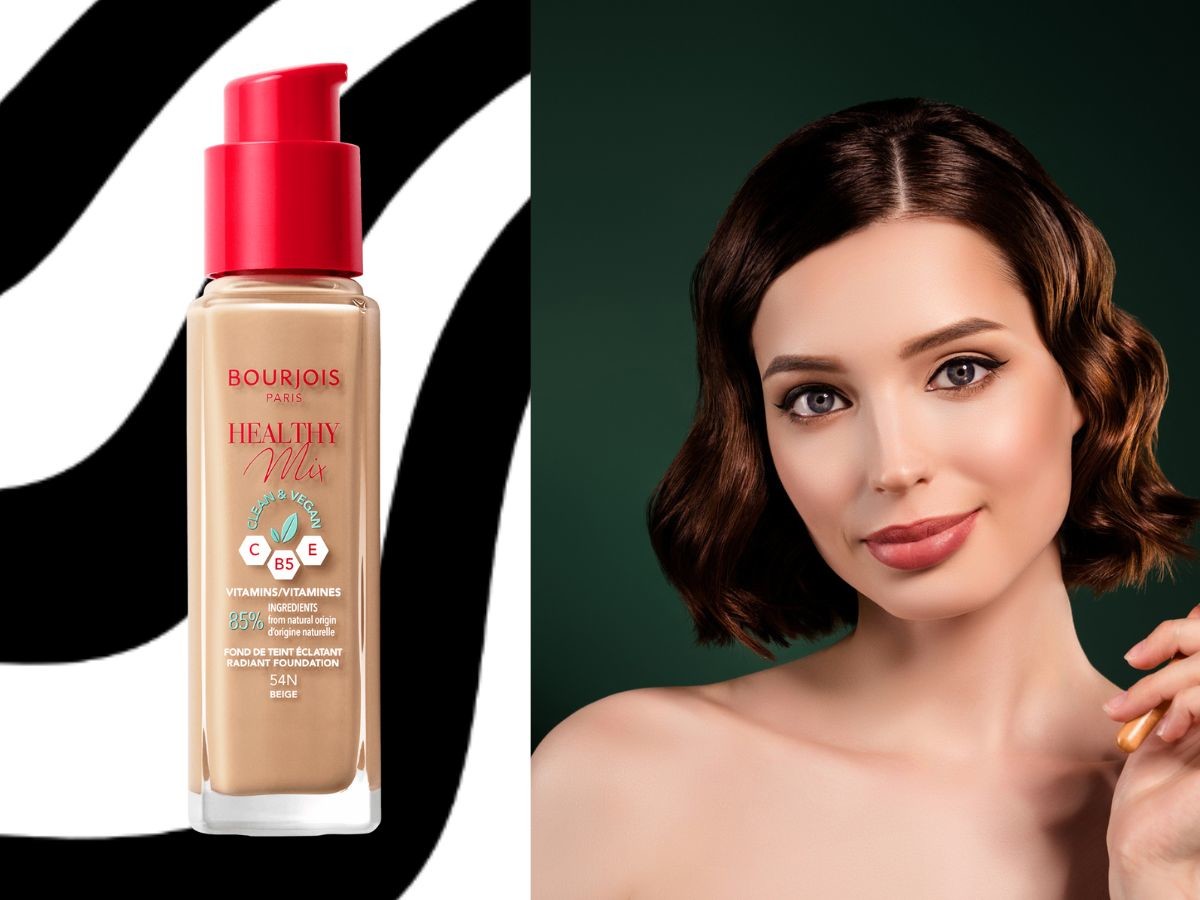 Nawilżający podkład z witaminą E