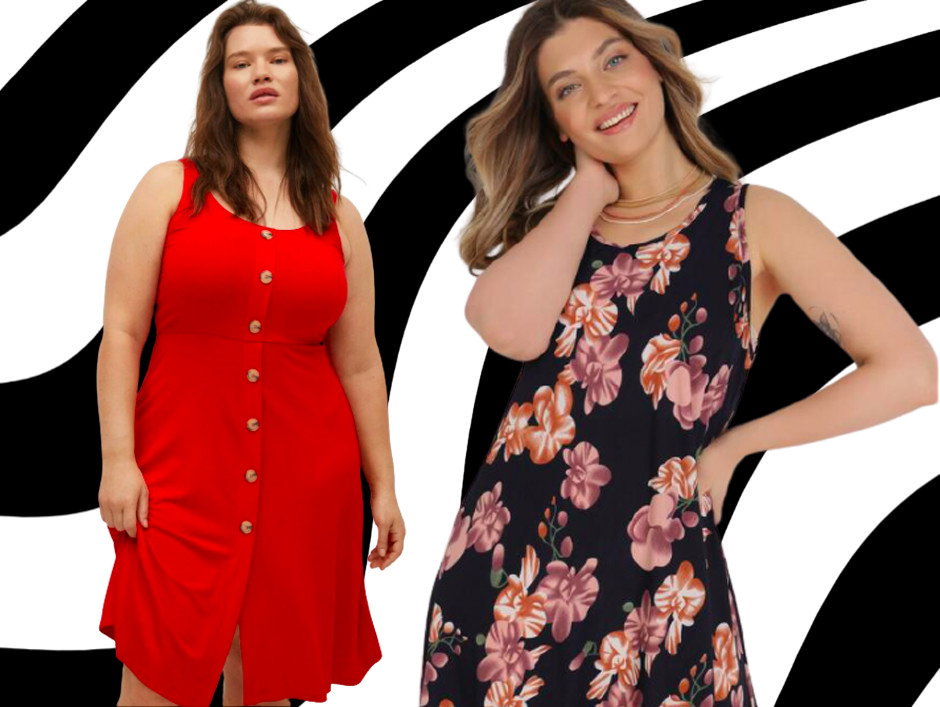 modne sukienki plus size z wyprzedaży, Mango, Born2Be