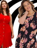 modne sukienki plus size z wyprzedaży, Mango, Born2Be