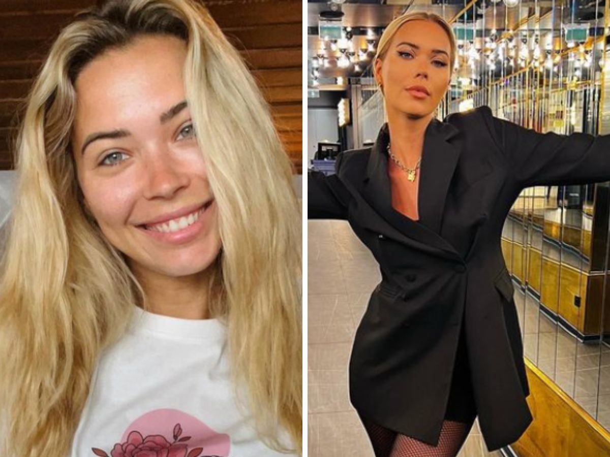 Sandra Kubicka w kozakach za kolano za 180 zł