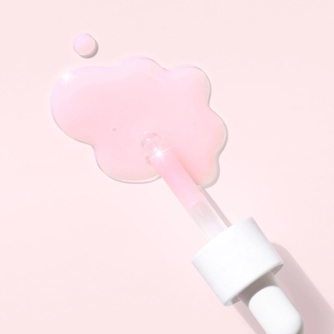 różowe serum do twarzy Herbivore Cloud Jelly